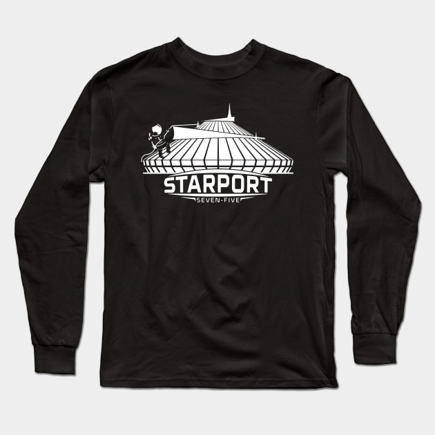 starport Long Sleeve T-Shirt by Keniko